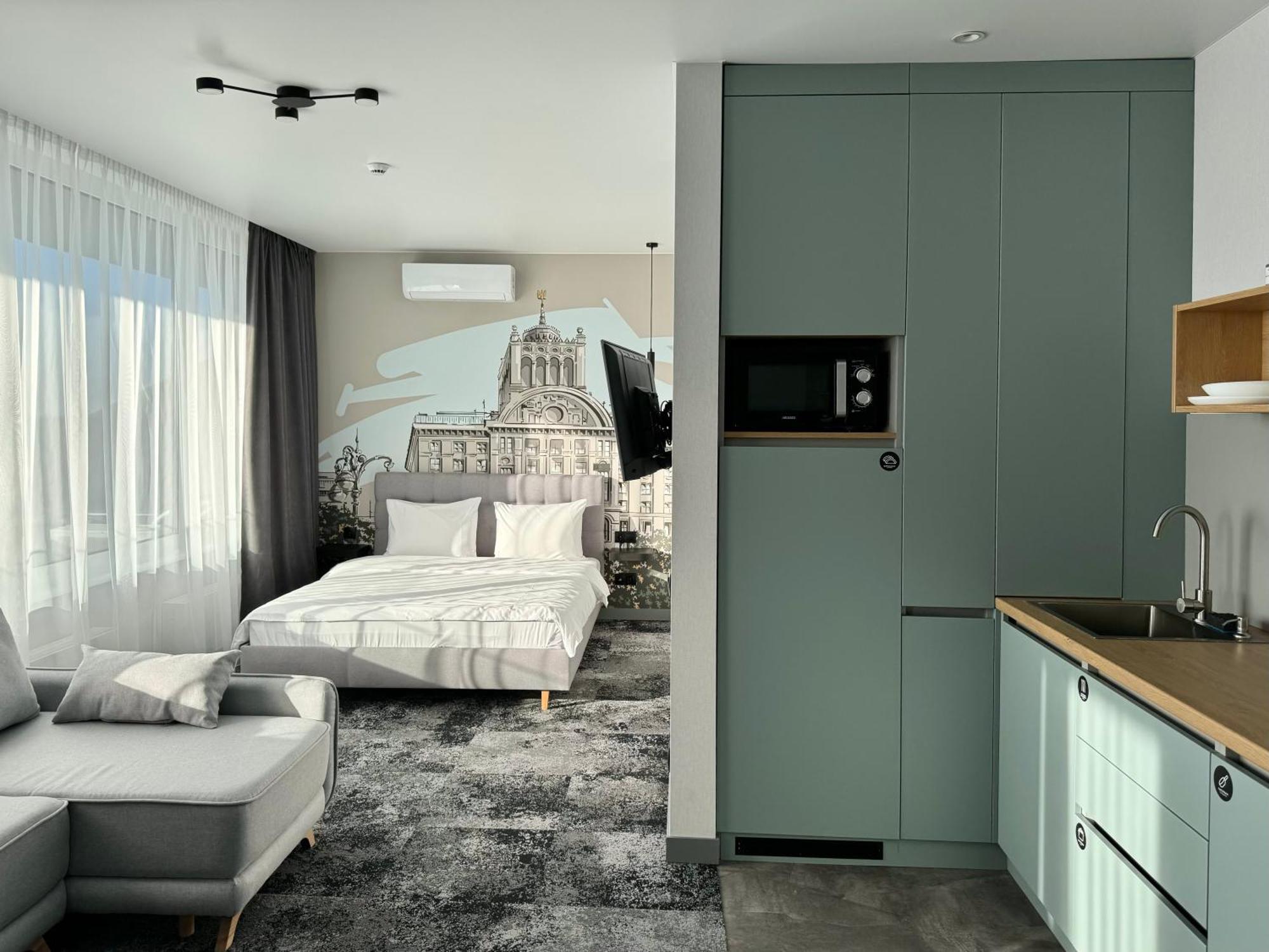 Be The One Hotel キエフ エクステリア 写真
